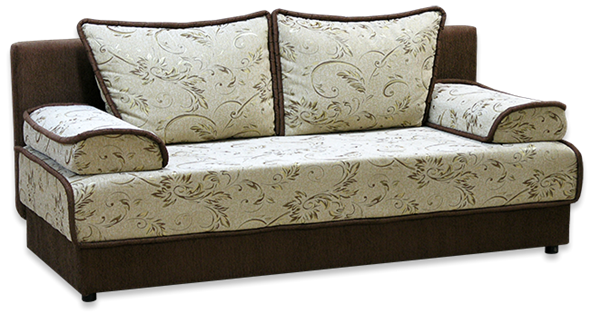 Прямой диван Лора Юность 12 БД в Якутске - изображение