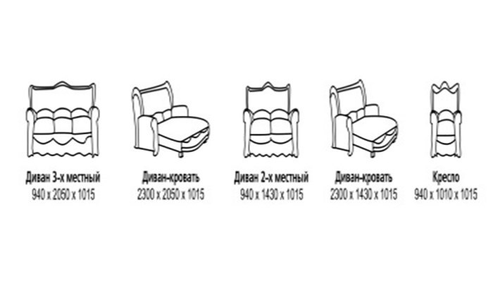 Малый диван Наполеон, ДМ2 в Якутске - изображение 2