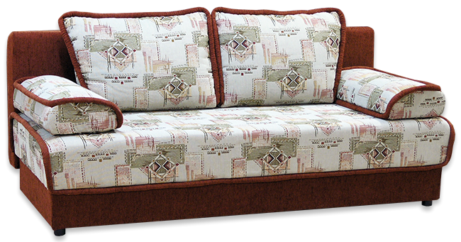 Прямой диван Лора Юность 12 БД в Якутске - изображение 1
