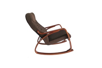 Кресло-качалка Женева, ткань шоколад в Якутске - предосмотр 1