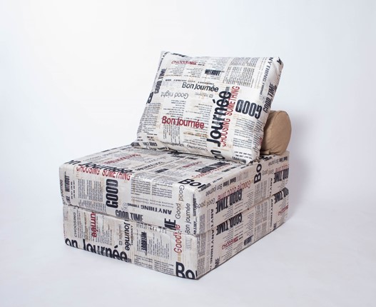 Бескаркасное кресло Прайм, газета в Якутске - изображение