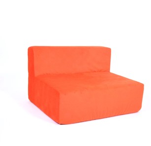 Кресло бескаркасное Тетрис 100х80х60, оранжевое в Якутске