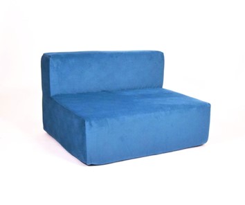 Кресло бескаркасное Тетрис 100х80х60, синий в Якутске