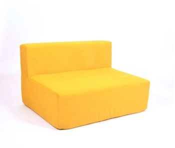 Кресло бескаркасное Тетрис 100х80х60, желтое в Якутске
