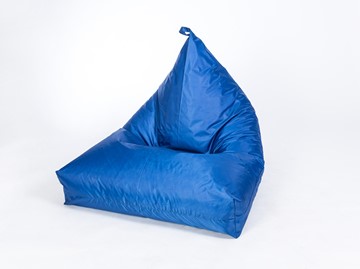 Кресло-мешок КлассМебель Пирамида, синий в Якутске