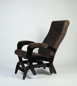 Кресло маятниковое Версаль, ткань шоколад 36-Т-Ш в Якутске - предосмотр