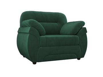 Мягкое кресло Бруклин, Зеленый (велюр) в Якутске