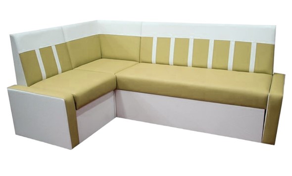 Угловой кухонный диван Квадро 2 со спальным местом в Якутске - изображение