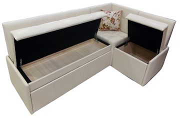 Кухонный угловой диван Модерн 8 со спальным местом и двумя коробами в Якутске - предосмотр 6