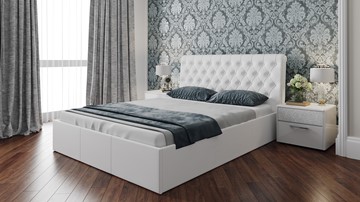 Спальная кровать Скарлет (Белая) в Якутске