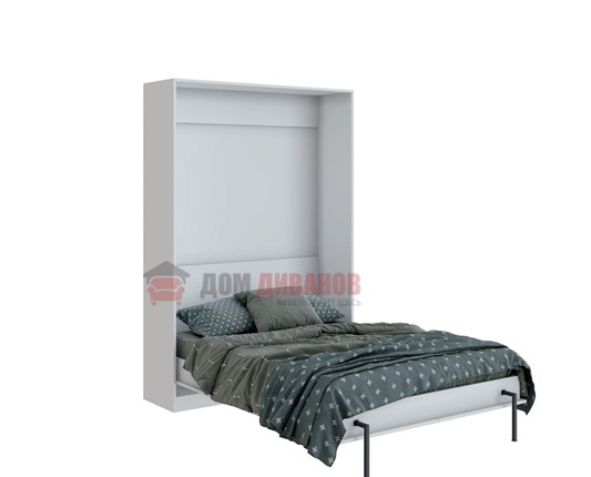 Кровать-шкаф Велена, 1200х2000, цвет белый в Якутске - изображение