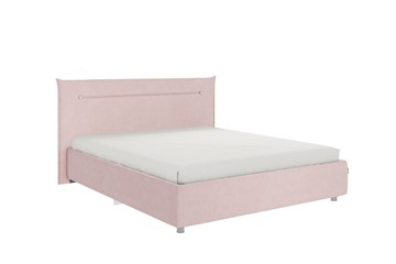 Кровать Альба 1.6, нежно-розовый (велюр) в Якутске