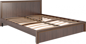 Кровать спальная Беатрис М07 (Орех Гепланкт) в Якутске - предосмотр