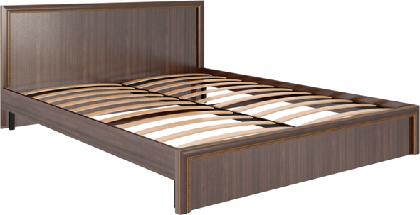 Кровать спальная Беатрис М07 (Орех Гепланкт) в Якутске - изображение