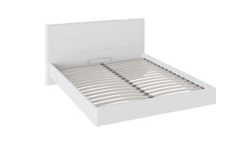 Кровать двуспальная Наоми 1600, цвет Белый глянец СМ-208.01.01 в Якутске
