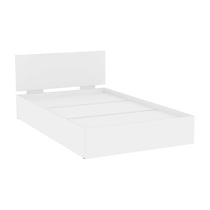 Спальная кровать Алиса (L10) Белый, с основанием в Якутске
