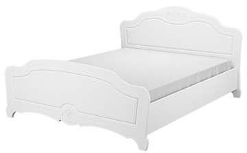 Полутороспальная кровать Лотос (Белый) 160х200 в Якутске