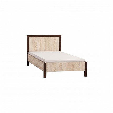 Кровать односпальная Bauhaus 5 + 5.1 Основание с гибкими ламелями 900, Дерево, Дуб Сонома в Якутске - изображение