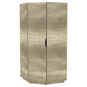 Шкаф распашной Аврора (H34) 1872х854х854, Дуб Каньон Монумент в Якутске