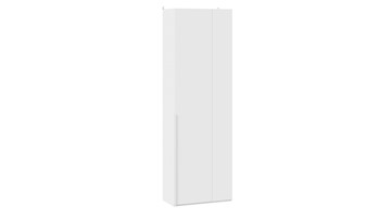 Шкаф угловой с 1 глухой дверью Порто (366) СМ-393.07.231 (Белый жемчуг/Белый софт) в Якутске