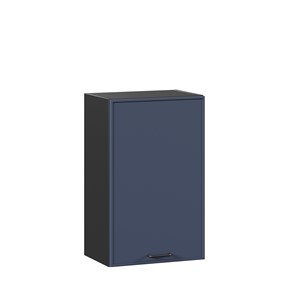 Кухонный навесной шкаф 450 Индиго ЛД 298.330.000.145, Чёрный/Тёмно-синий в Якутске