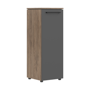 Средний шкаф колонна с глухой дверью MORRIS TREND Антрацит/Кария Пальмира MMC 42.1 (429х423х821) в Якутске