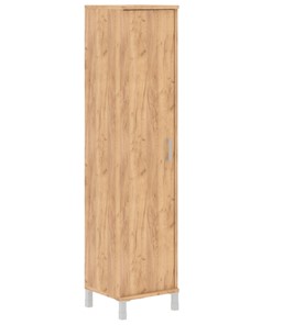 Шкаф Born В-431.6 L левый колонка высокая с глухой дверью 475х450х2054 мм, Дуб Бофорд в Якутске