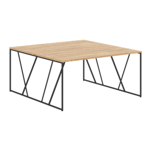 Двойной стол LOFTIS Дуб Бофорд  LWST 1516 (1560х1606х750) в Якутске