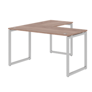 Письменный стол угловой правый XTEN-Q Дуб-сонома- серебро XQCT 1415 (R) (1400х1500х750) в Якутске