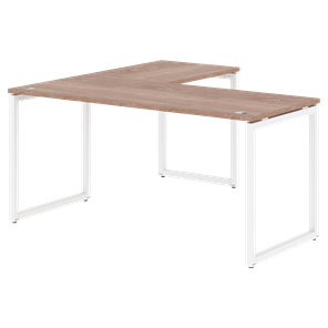 Письменный стол угловой правый XTEN-Q Дуб-сонома-белый XQCT 1615 (R) (1600х1500х750) в Якутске